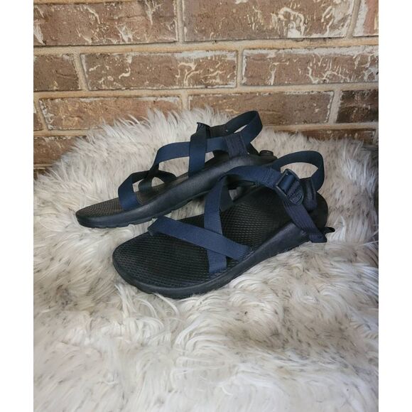 Chaco Z1Classic Sandals, Navy, Women's 10 - Picture 1 of 5